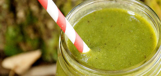 A glass of Signature Green Smoothie